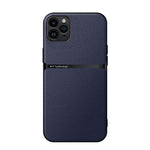 Litchi Leather Magnetic Full Coverage Shockproof Phone Case, For iPhone 14 Pro Max, For iPhone 13 Pro Max, For iPhone 13 Pro, For iPhone 13, For iPhone 12, For iPhone 12 Pro Max, For iPhone 12 Pro, For iPhone 11 Pro Max