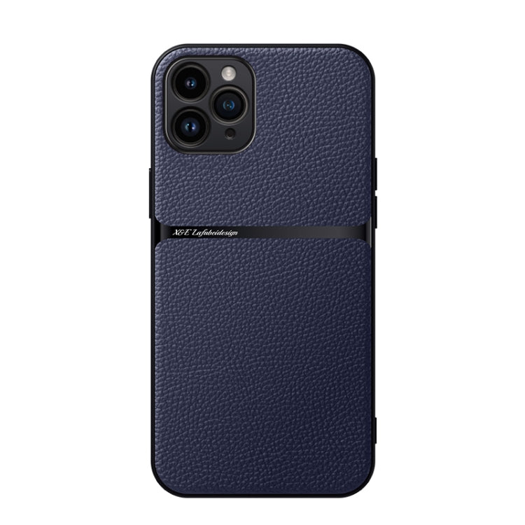 Litchi Leather Magnetic Full Coverage Shockproof Phone Case, For iPhone 11, For iPhone 11 Pro, For iPhone X / XS, For iPhone XR, For iPhone XS Max