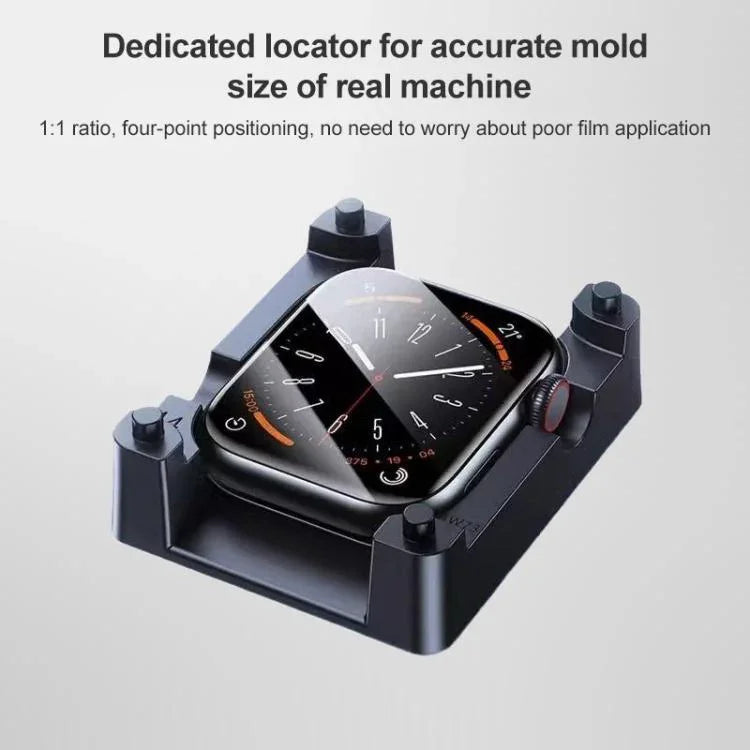 Soft Hydrogel Film Watch Screen Protector with Locator, For Apple Watch Series 6 / 5 / 4 / SE 44mm, For Apple Watch Series 6 / 5 / 4 / SE 40mm, For Apple Watch Series 11 / 10 46mm, For Apple Watch Series 11 / 10 42mm, For Apple Watch Ultra 3 / 2 / 1 49...