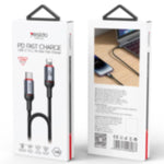 Yesido CA182 PD27W 3A USB-C / Type-C to 8 Pin Charging Data Cable, Length: 1.2m, CA182