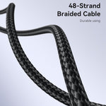 Yesido CA182 PD27W 3A USB-C / Type-C to 8 Pin Charging Data Cable, Length: 1.2m, CA182