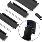 One Bead Magnetic Buckle Stainless Steel Watch Band, For Samsung Galaxy Watch 4 / 5 / 6 / 7