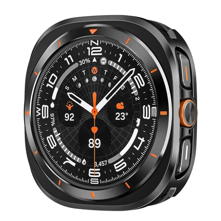 Aluminum Alloy Metal PC Watch Protective Cover, For Samsung Galaxy Watch Ultra 47mm / Ultra 2025