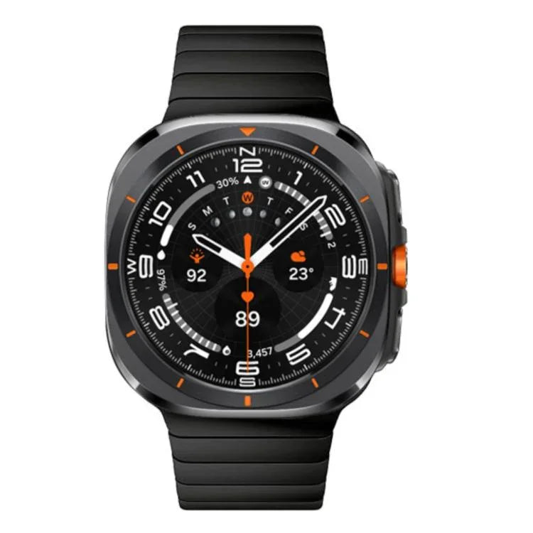 Bamboo Norman Buckle Titanium Alloy Watch Band, For Samsung Galaxy Watch Ultra 47mm / Ultra 2025