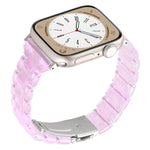 Small Waist Rhombus Three-bead Resin Watch Band, For Apple Watch 46mm / 49mm / 45mm / 44mm, For Apple Watch 42mm / 41mm / 40mm / 38mm