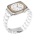 Small Waist Rhombus Three-bead Resin Watch Band, For Apple Watch 46mm / 49mm / 45mm / 44mm, For Apple Watch 42mm / 41mm / 40mm / 38mm