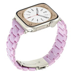 Small Waist Rhombus Three-bead Resin Watch Band, For Apple Watch 46mm / 49mm / 45mm / 44mm, For Apple Watch 42mm / 41mm / 40mm / 38mm