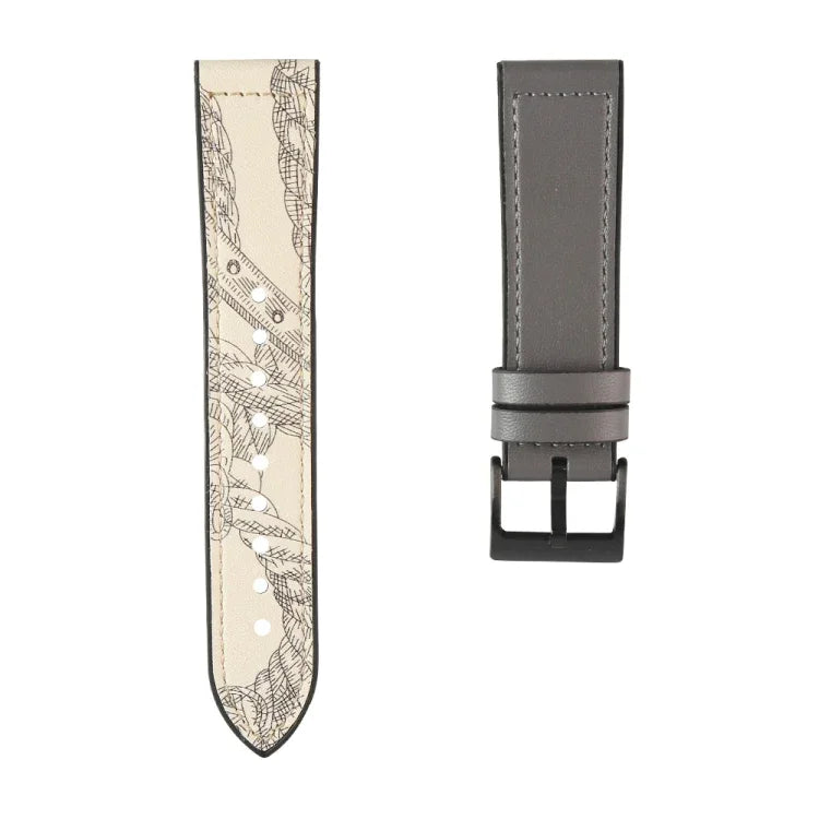 TPU + Leather Replacement Strap Watchband, For Samsung Galaxy Watch 3 41mm, For Samsung Galaxy Watch 3 45mm
