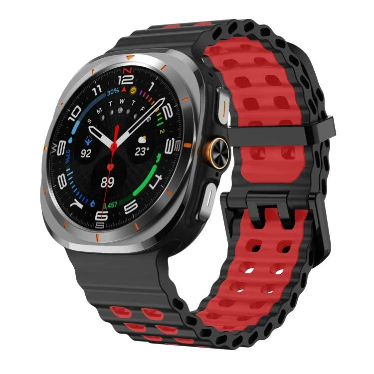 Kalebol Ocean Two-tone Silicone Strap, For Samsung Galaxy Watch Ultra 47mm / Ultra 2025