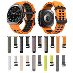 Kalebol Ocean Two-tone Silicone Strap, For Galaxy Watch Ultra2 2026 / 2025 / 1 2024