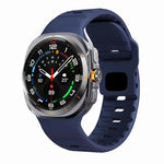 Kalebol Wave Reverse Buckle Silicone Strap, For Samsung Galaxy Watch Ultra 47mm / Ultra 2025