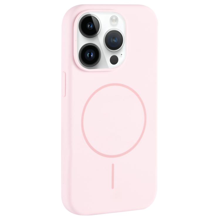 Large Hole Camera MagSafe Liquid Silicone Full Coverage Phone Case, For iPhone 14 Plus, For iPhone 14, For iPhone 14 Pro, For iPhone 14 Pro Max
