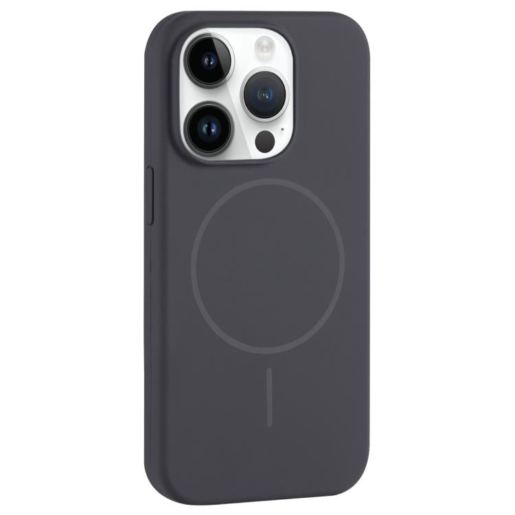 Large Hole Camera MagSafe Liquid Silicone Full Coverage Phone Case, For iPhone 14 Plus, For iPhone 14, For iPhone 14 Pro, For iPhone 14 Pro Max