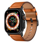 Kalebol Genuine Leather Watch Band, For Apple Watch 46mm / 49mm / 45mm / 44mm