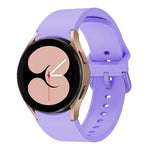 Kalebol Metal Pin Buckle Silicone Watch Band, For Samsung Galaxy Watch 7 / 6 / 5 / 4