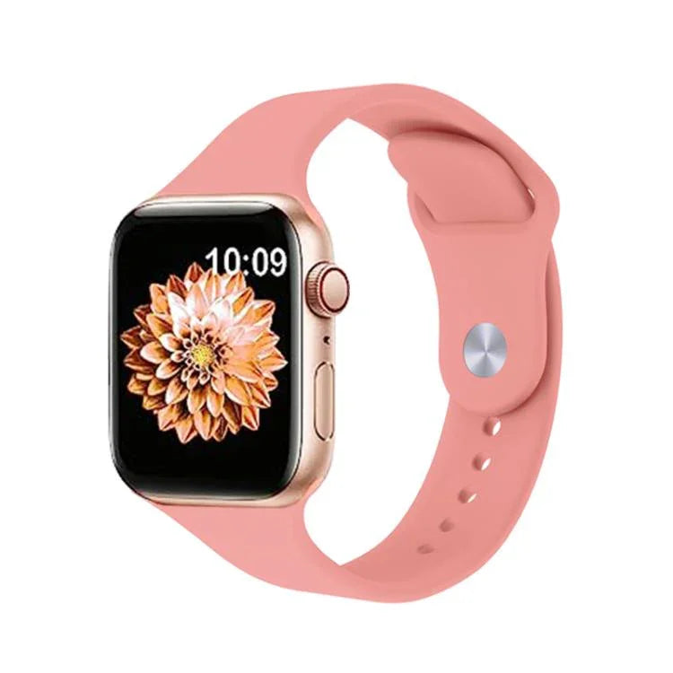 Kalebol Reverse Buckle Silicone Watch Band, For Apple Watch 46mm / 49mm / 45mm / 44mm, For Apple Watch 42mm / 41mm / 40mm / 38mm