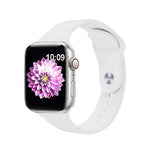 Kalebol Reverse Buckle Silicone Watch Band, For Apple Watch 46mm / 49mm / 45mm / 44mm, For Apple Watch 42mm / 41mm / 40mm / 38mm