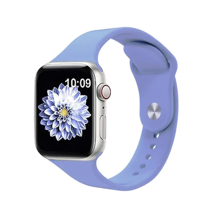 Kalebol Reverse Buckle Silicone Watch Band, For Apple Watch 46mm / 49mm / 45mm / 44mm, For Apple Watch 42mm / 41mm / 40mm / 38mm