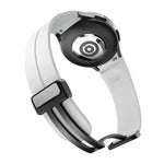 Kalebol Concave Folding Magnetic Buckle Silicone Strap, For Samsung Galaxy Watch7 / 6 / 5