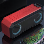 X8 Wireless Bluetooth Speaker IPX7 Waterproof Color Light Subwoofer