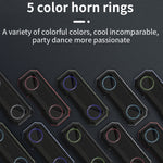 X8 Wireless Bluetooth Speaker IPX7 Waterproof Color Light Subwoofer