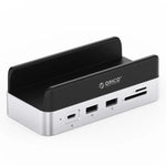 ORICO VSP10 Mini Dock Desktop Storage Expansion Multi-function Holder for Mac Mini 2024, 512GB, 1TB, 2TB, 4TB