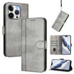 Line Splicing Buckle Retro Leather Phone Case, For iPhone 13 Pro Max, For iPhone 13 Pro, For iPhone 13 mini, For iPhone 12 / 12 Pro, For iPhone 12 Pro Max, For iPhone 12 mini