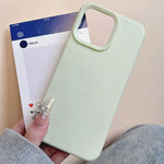 Dopamine Simple Imitation Liquid Silicone Phone Case, For iPhone 11