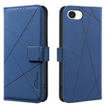Geometric Pattern RFID Leather Phone Case, For iPhone 16e / 17e, For iPhone 17 Pro Max, For iPhone 17 Pro, For iPhone 17, For iPhone Air, For iPhone 16 Pro Max, For iPhone 16 Pro, For iPhone 16 Plus