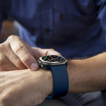Solid Color Colorful Buckle Silicone Watch Band, For Samsung Galaxy Watch Ultra 47mm / Ultra 2025