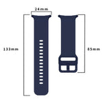 Solid Color Colorful Buckle Silicone Watch Band, For Samsung Galaxy Watch Ultra 47mm / Ultra 2025