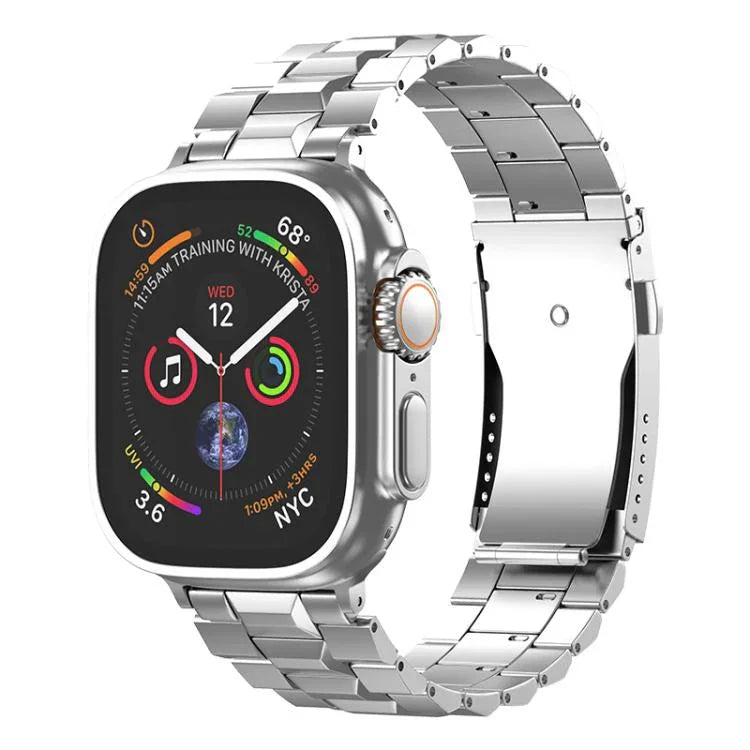 T-shaped Turtle Buckle Detachable Titanium Watch Band, For Apple Watch 46mm / 49mm / 45mm / 44mm, For Apple Watch 42mm / 41mm / 40mm / 38mm