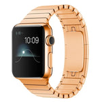 xDfind One Bead Stainless Steel Watch Band, For Apple Watch 46mm / 49mm / 45mm / 44mm, For Apple Watch 42mm / 41mm / 40mm / 38mm