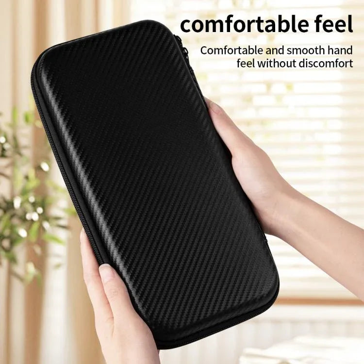 Carbon Fiber Full Cover Shockproof Storage Bag, For Nintendo Switch 2