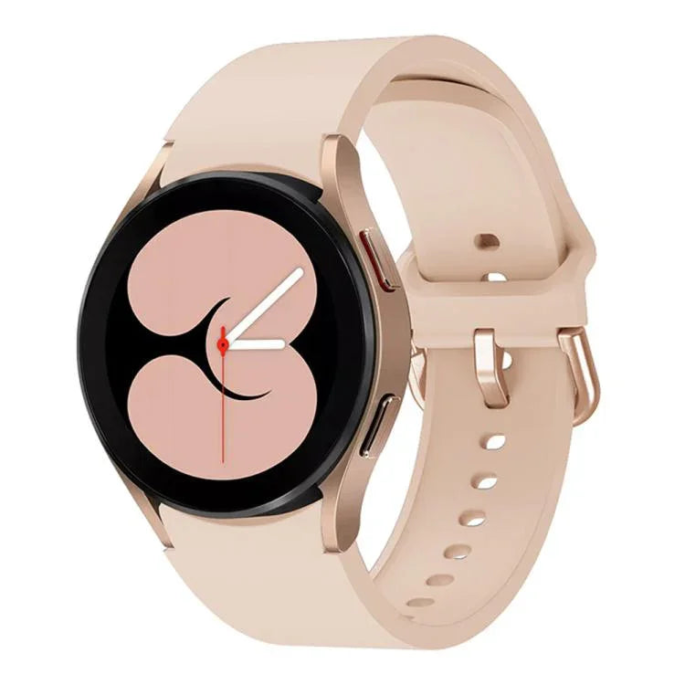 xDfind Solid Color Colorful Buckle Quick Release Silicone Watch Band, For Samsung Galaxy Watch7 / Watch FE 40mm, For Samsung Galaxy Watch6 / Watch6 Classic, For Samsung Galaxy Watch5 / Watch5 Pro, For Samsung Galaxy Watch4 / Watch4 Classic