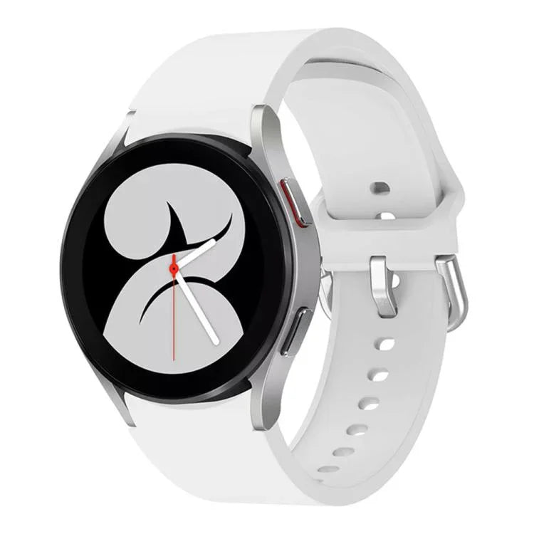 xDfind Solid Color Colorful Buckle Quick Release Silicone Watch Band, For Samsung Galaxy Watch7 / Watch FE 40mm, For Samsung Galaxy Watch6 / Watch6 Classic, For Samsung Galaxy Watch5 / Watch5 Pro, For Samsung Galaxy Watch4 / Watch4 Classic