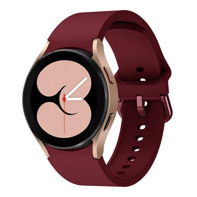 xDfind Solid Color Colorful Buckle Quick Release Silicone Watch Band, For Samsung Galaxy Watch3 41mm