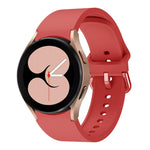 xDfind Solid Color Colorful Buckle Quick Release Silicone Watch Band, For Samsung Galaxy Watch3 41mm
