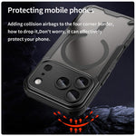 Armor Glaze MagSafe Magnetic Phone Case, For iPhone 17 Pro Max, For iPhone 17 Pro, For iPhone 17, For iPhone Air