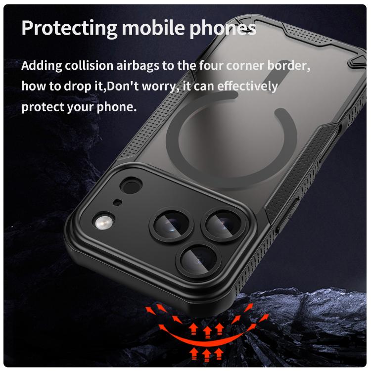 Armor Glaze MagSafe Magnetic Phone Case, For iPhone 17 Pro Max, For iPhone 17 Pro, For iPhone 17, For iPhone Air