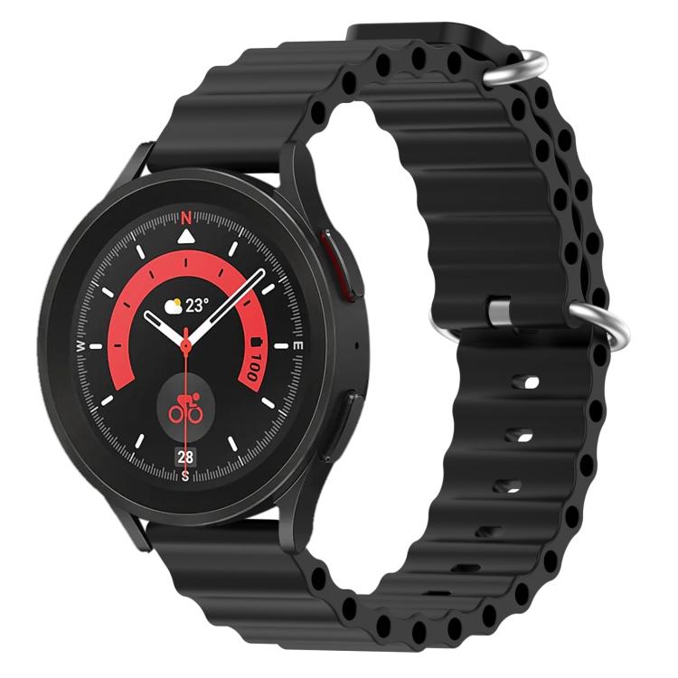 xDfind Ocean Style Silicone Solid Color Watch Band, 20mm, 22mm