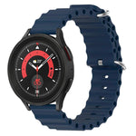 xDfind Ocean Style Silicone Solid Color Watch Band, 20mm, 22mm
