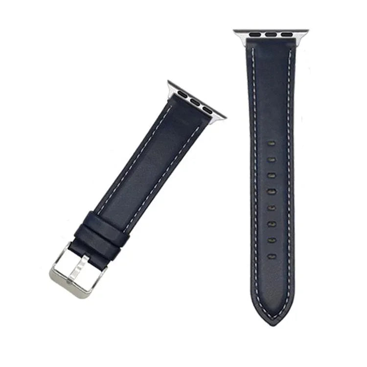 xDfind Crazy Horse Texture Leather Watch Band, For Apple Watch 46mm / 49mm / 45mm / 44mm, For Apple Watch 42mm / 41mm / 40mm / 38mm