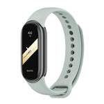 xDfind Metal Buckle Solid Color Silicone Watch Band, For Xiaomi Smart Band 10 / 9 / 8