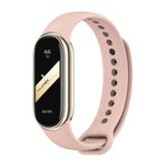 xDfind Metal Buckle Solid Color Silicone Watch Band, For Xiaomi Smart Band 10 / 9 / 8