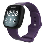 For Fitbit Versa 4 / Versa 3 / Sense2 / Sense xDfind Silicone Watch Band, S, L