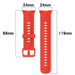 xDfind Colorful Buckle Silicone Sports Watch Band, For Huawei Watch Fit 5 / Fit 5 Pro