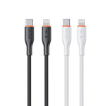 WK WDC-92 PD27W Type-C to 8 Pin Silicone Data Cable, Length: 1.2m, WDC-92