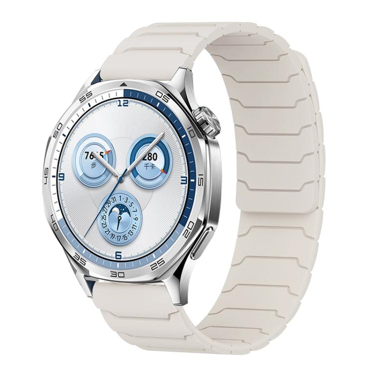 xDfind Magnetic Silicone Watch Band for Huawei Watch GT5 / GT4, 22mm, 20mm