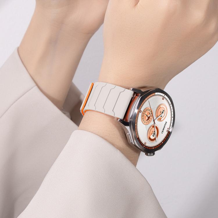 xDfind Magnetic Silicone Watch Band for Huawei Watch GT5 / GT4, 22mm, 20mm